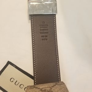 COPY - Mens brown authentic Gucci belt